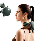 Dexmary Neck Massager With Heat Neck Massager For Pain Relief Deep Tissue Shiatsu Shoulder And Back Massager With 3 Modes & 2 Heat Levels Portable And Rechargeable Relax Muscle Tension (Green)