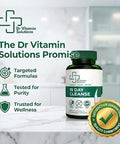 Dr Vitamin Solutions 15 Day Colon Cleanse & Detox For Women And Men Gut Cleanse With Senna Aloe Vera Psyllium Husk & Probiotics Bloating Constipation Relief Gentle Vegan Non-Gmo 15 Capsules - Dr Vitamin Solutions