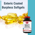 Olympian Labs Enteric Coated Omega 3 Fish Oils 2000 Mg Per Serving/ 60 Servings 120 Softgels