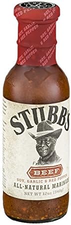 Stubb's Beef Marinade, 12-Ounce Bottles (Pack of 6)