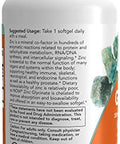 Now Foods Supplements, Zinc Glycinate With 250 Mg Pumpkin Seed Oil, Supports Prostate Health, 120 Softgels (Packaging May Vary)