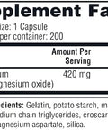 Twinlab Magnesium Caps - For Stress Relief 420 Mg 200 Count 1 Pack & Reserveage Beauty Resveratrol 250 Mg Paleo Keto 120 Capsules