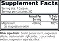 Twinlab Magnesium Caps - For Stress Relief 420 Mg 200 Count 1 Pack & Reserveage Beauty Resveratrol 250 Mg Paleo Keto 120 Capsules