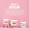 Ehp Labs Oxyglow Natural Marine Collagen Powder - Hydrolyzed Marine Collagen Peptides Powder - Boosts Skin Elasticity & Firmness Accelerates Nail Growth & Strengthens Hair 30 Serves (Unflavored)