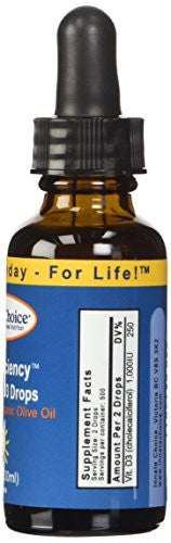 Innate Choice D Sufficiency Liquid Vitamin D3 1 Fluid Ounce