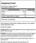 Swanson Marine Collagen Peptides Type I - Featuring Morikol 500 mg 60 Veg Caps 2 Pack