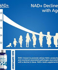 Nad+ Supplement 1500 Mg - 120 Capsules True Nad+ & Resveratrol, Nmn Alternative For Anti-Aging, Antioxidant Support, Metabolism & Energy Boost