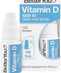 Better You Dlux 1000 Vitamin D Spray 15Ml