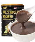 BKSUAIWU Black Sesame Walnut Mulberry Powder,500g/17.63oz,Ground Sesame Seeds,No Sugar,Instant Beverage Cereal BreakfastÃƒÂ©Ã‚Â»Ã¢â‚¬ËœÃƒÂ¨Ã… Ã‚ÂÃƒÂ©Ã‚ÂºÃ‚Â»ÃƒÂ§Ã‚Â³Ã…