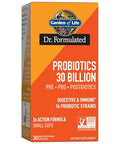 Garden Of Life Dr Formulated Probiotics 30 Billion Cfu Pre Pro Postbiotics For Men And Women Digestive And Immune Support Potato Acacia Postbiotic Metabolites 30 Mini Vegetarian Capsules