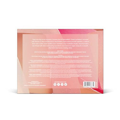 Nature Well Tinted Lip Butter Variety Pack, Shear & Subtle Tinted Moisturizing Balms, Vanilla Scented, Lightweight & Non-Greasy, Vitamin E, Shea, & Murumuru Butters, 0.50 Oz Each (Pack Of 4)