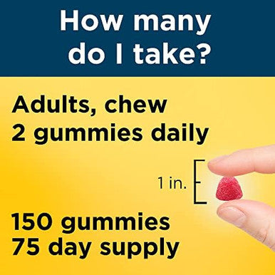 Nature Made Multivitamin For Him With Omega-3, Mens Multivitamins For Daily Nutritional Support, Multivitamin For Men, 80 Gummy Vitamins And Minerals, 40 Day Supply