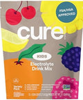 Cure Hydration Plantbased Electrolyte Drink Mix No Added Sugar Fsahsa Dehydration Relief Powder Made With Coconut Water Nongmo Vegan 28 Packets Variety Pack