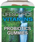 LifeSource Vitamins Probiotic Gummies Organic for All Ages (60 Gummies)