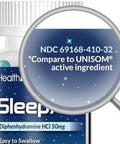 HealthA2Z Sleep Aid Diphenhydramine Softgels Supports Deeper Restful Sleeping