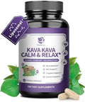 Lukaree Kava Kava Root Extract Supplement Liposomal Kava Capsules With L Theanine 200Mg 50% Kavalactones Relax Calming Kava Extract Vitamin B6 B12 For Sleep Mood Cognitive & Immune Support 60Ct