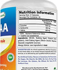 Best Naturals Bcaa Branch Chain Amino Acid 3200Mg Per Serving 200 Capsules Pharmaceutical Grade 100% Pure Instantized Formula Pre/Post Workout Bodybuilding Supplement Boost Muscle Growth