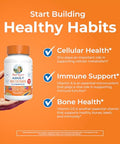 Maryruth's Organics Multivitamin For Women And Men 60 Count