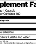 Terravita Lentil Pea - 450 Mg (100 Capsules, Zin: 520682)