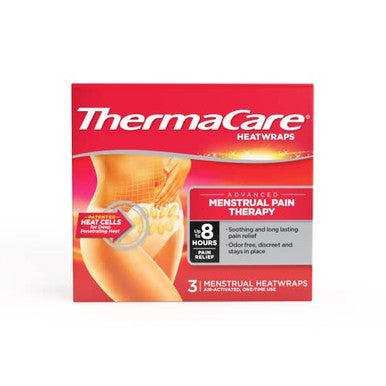 Thermacare Menstrual Relief Patches 3 Count Pack