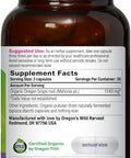 Oregon'S Wild Harvest Organic Oregon Grape Berberine Supplement 1140 Mg 90 Count