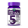 Vicks Zzzquil Pure Zzzs Melatonin Gummies Melatonin 5Mg Sleep Aid With Chamomile & Lavender Melatonin Sleep Gummies Sleep Aids For Adults Berry Flavored 60 Sleep Gummies