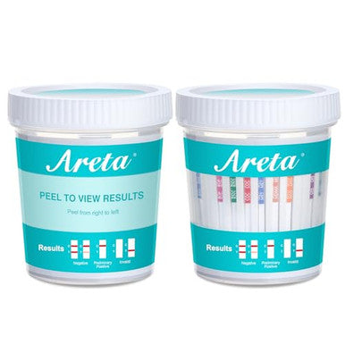 Areta Multidrug Test Cup: Over The Counter Use At Home Urine Test Kits Testing 5 Metabolite Acdoa754 (10 Pack)