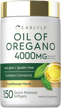 Carlyle Oregano Oil Supplement 150 Softgel