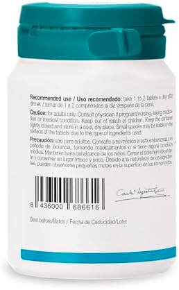 Ana Maria Lajusticia Tryptophan with GABA and Passion Flower and Magnesium Kosher Halal Vegan Gluten Supports Nervous System