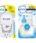 Febreze Odor-Fighting Fade Defy Plug Air Freshener -Linen And Sky 0.87 Oz- 0.87 Fl Oz/ 1 Count Starter Kit
