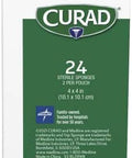 Curad CUARD Post-Op Top Sponge Gauze Pads Sterile 4 X 4 Inch