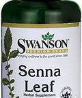 Swanson Senna Leaf 500 Milligrams 100 Capsules