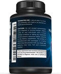 Sunergetic Premium Magnesium Citrate Capsules " Powerful 500Mg Magnesium Oxide & Citrate Supplement " Helps Support Healthy Bones Muscles Teeth Energy & Relaxation " 120 Vegetable Capsules