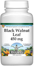 Terravita Black Walnut Leaf - 450 Mg (100 Capsules, Zin: 511427)