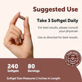 Micro Ingredients Dandelion Root Extract (Taraxacum Officinale) 1000Mg Per Serving 240 Softgels 3-In-1 Herbal Blend With Turmeric & Ginger Extract Made With Milk Thistle Oil Non-Gmo