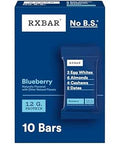 RXBAR Protein Bars, Protein Snack, Snack Bars, Blueberry, 18.3oz Box (10 Count)