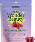 Plant People Wonderbeauty Hair Skin & Nails Rejuvenation Gummies With Tremella Mushroom Marine Collagen Peptides Keratin & Biotin â€“ Watermelon Flavor 60 Gummies
