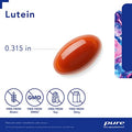 Pure Encapsulations Lutein 20 mg 60 gels