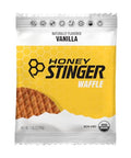 Honey Stinger Organic Vanilla Waffle | Energy Stroopwafel for Exercise, Endurance and Performance | Sports Nutrition for Home & Gym, Pre and Post Workout | Box of 6 Waffles, 6.36 Ounce