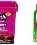 Viactiv Calcium +Vitamin D3 Supplement Soft Chews Milk Chocolate 60 Chews & Vitafusion Extra Strength Vitamin B12 Gummy Vitamins For Energy Metabolism Support