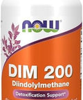 Now Foods Supplements Dim 200 (Diindolylmethane) With Calcium Dglucarate 90 Veg Capsules