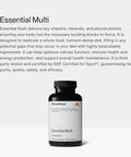 Momentous Essential Multivitamin For Women And Men - Complete Vitamin And Mineral Complex For Athletes & Wellness Enthusiasts - Gmo-Free, Gluten Free, 30 Servings