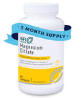 Klaire Labs Sfi Health Magnesium Citrate Supplement - Highly Bioavailable Magnesium Mineral Supplements For Healthy Energy Muscles Nerves Bones & Cognition (90 Capsules)