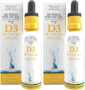 Buried Treasure Vitamin D3 & K2 Drops 5000 Iu D3 With 100 Mcg K2 For Bone Heart & Immune Support Sugar 2 Fl Oz