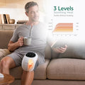 Comforlay Knee Massager For Relief 2026 Updated Edition 'Cordless Heated Knee Massager With Heating 'Vibration Modes Infrared Waves Led Screen & Adjustable Straps Ideal For Men Women