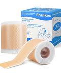Frankos Medical Grade Silicone Scar Tape - 1.6" X 120" Roll-3M - Soft Scar Sheets For For All Scars Including C-Section, Tummy Tuck, Keloid, Acne, Burn, Injury, Surgical Scars, And More.