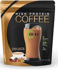 Chike Cinnamon High Protein Iced Coffee 20 G Protein 2 Shots Espresso 1 G Sugar Keto Friendly And Gluten 14 Servings (14.8 Ounce)