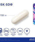 Pure Encapsulations NSKSD Nattokinase 100 mg 120 vegcaps