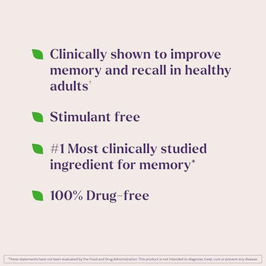 Natrol Cognium Memory Brain Health Supplements For Adults Brain Memory Supplements Enhances Mental Agility In Healthy Adults 60 Tablets Up To A 30 Day Supply