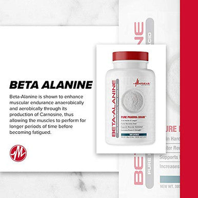 Metabolic Nutrition Beta Alanine 300 Grams Powder